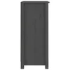 Credenze 2 pz. Grigio 40x35x80 cm in legno di pino Anteprima dell’immagine prodotto 8