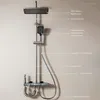Duschsystem mit Thermostat, Duschpaneel, Luxus-Regendusche, Produktbild-Vorschau 6