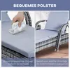 Outsunny Sonnenliege Gartenliege Tisch 3er Set Gartenmöbel Produktbild-Vorschau 7