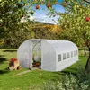Serra Tunnel TOOLPORT con porta a battente, 3x6m telo in PE Anteprima dell’immagine prodotto 2