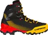 Schwarze und gelbe Bergschuhe "Aequilibrium ST GTX" von La Sportiva mit GORE-TEX-Technologie und rutschfester Sohle. Produktbild-Vorschau