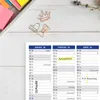2026 Blau A4 Wandkalender 3er Set – Elegante Organisation, Produktbild-Vorschau 6