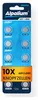 AG1 / LR60 / 621 Knopfzellen - 10 Stück, Alpalium Alkaline, Produktbild-Vorschau 1