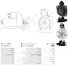 Startmotor voor International Harv. Maxxum tractor, 12V, Productafbeelding-voorbeeld 5
