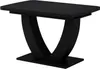 Esstisch Vicco Fenaro Schwarz 120 x 80 cm ausziehbar, Model Produktbild-Vorschau 1