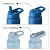 Trink Flasche Edelstahl 750ml Thermoflasche Sport Gym Produktbild-Vorschau 5