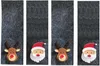 24 Stück Bestecktaschen Filz Elch Weihnachtsmann Produktbild-Vorschau 2