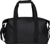 A black duffel bag is shown against a white background. Produktbild-Vorschau