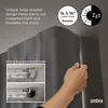 Umbra 1020562-782, Nikl, Aluminium, Staal, Wandmontage, Productafbeelding-voorbeeld 8