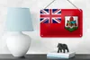 Blechschild Flagge Bermudas 18x12cm Flag of Bermuda Produktbild-Vorschau 4
