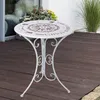 Garden Pleasure Tisch BAYO rund Ø60cm Metall mit Vintage Produktbild-Vorschau 8