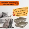 2er Set Katzenklo Katzentoilette offen ohne Deckel Katzen Produktbild-Vorschau 5