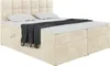 MEBLINI Boxspringbett mit Bettkasten - Gepolstert Produktbild-Vorschau 1