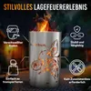 Feuertonne / Feuerkorb mit Motiv Kuh-Hallöchen Produktbild-Vorschau 3