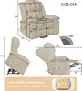 Elektrischer Massagesessel mit Liegefunktion und Produktbild-Vorschau 3