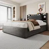 Flieks Jugendbett 180x200cm mit Stauraumkopfteil, Produktbild-Vorschau 3