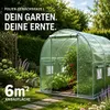 Folien Gewächshaus TOM GH-600 | 6 m² 200×200×300 cm (B×H×T) Produktbild-Vorschau 2