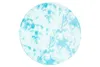 Teppich Rund Kurzflor Wohnzimmer Schlafzimmer Blau Gefärbt Produktbild-Vorschau 7