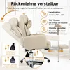 Ergonomiczne krzesło biurowe z funkcją odchylania o 155°, Podgląd zdjęcia produktu 3