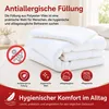 Textom White Sommerdecke 120x200 cm antiallergisch leicht Produktbild-Vorschau 3