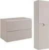 RODAN | Set di Mobili da Bagno - Beige - Armadio alto e Anteprima dell’immagine prodotto 1