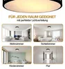 MONZANA® Plafonnier Ciel étoilé Rond Ø 30cm Abat-jour Tissu Voir les images du produit 5