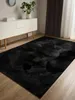 benuta Basic Kunstfaser Fellteppich Furry - Schwarz 230x330 Produktbild-Vorschau 2