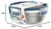EMSA CLIP & CLOSE N11502, Flakon, Oval, Edelstahl, Produktbild-Vorschau 14