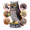 Eulen-Vogelschreck 35cm – Realistische Gartenfigur, Produktbild-Vorschau 2