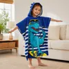 Kinderbadjas met capuchon voor zwembad en strand - Productafbeelding-voorbeeld 8