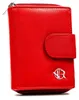 Rovicky damesportemonnee van leer, rood, met Productafbeelding-voorbeeld 10