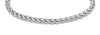 A close-up shot of a silver-colored chain bracelet. Produktbild-Vorschau