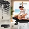 Table de massage pliante 2 zones en aluminium portable + Voir les images du produit 4