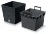 Prosperplast Blumentopf Furu - Kunststoff - Anthrazit - 29 Produktbild-Vorschau 1