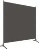 vidaXL Paravent Anthracite 175x180 cm Tissu Voir les images du produit 6