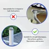 Laubschutzgitter Edelstahl 100 mm für Regenfallrohre 2 Produktbild-Vorschau 2