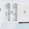 Armoire murale en verre vidaXL PORTO, blanche, 40 x 31 x Voir les images du produit 2