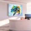 Meeresschildkröte Street Art Wandbild Leinwandbild Produktbild-Vorschau 3