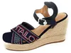 Tom Tailor Keilsandalette Blau Produktbild-Vorschau 5