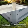 AREBOS Vyvýšený záhon kovový 240x90x79 cm – pozinkovaný Náhľad obrázku produktu 5