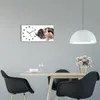 Wanduhr aus Glas – 60x30 cm - Glasbild - Glasuhr - Produktbild-Vorschau 3
