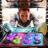 3 Stš¹ck Silikon Donutformen, 6 Hohlr?ume Donut Backform Produktbild-Vorschau 4