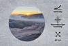 MuchoWow® Mauspad Mousepad Winter - Berge - Sonne - Abend Produktbild-Vorschau 2