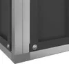 vidaXL Voliere mit Erweiterung Silbern 518x307x212 cm Stahl Produktbild-Vorschau 6