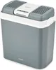 A gray and white portable electric cooler box with vents on the lid. Náhľad obrázku produktu