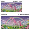 Einhorn in Fantasielandschaft Schreibtischunterlage 69x31cm Produktbild-Vorschau 6