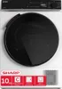 SHARP KD WNHB0S9GWC DE Wärmepumpentrockner 10 kg WiFi LED Produktbild-Vorschau 1
