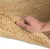 Jute Mrcarpet Tapis Ovale Naturel 240 x 340cm Voir les images du produit 5