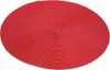 Stolní prostírání, červené, kulaté, 38 cm Náhled obrázku produktu 2
