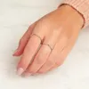 Ring von JEWLIX aus 14-karätigem Weißgold (Größe: 54mm) Produktbild-Vorschau 3